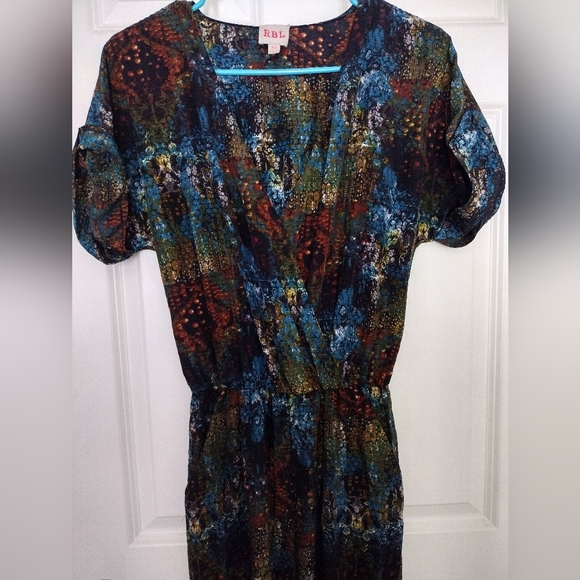 Sassy multicolored jumpsuit by RBL - Picture 2 of 5